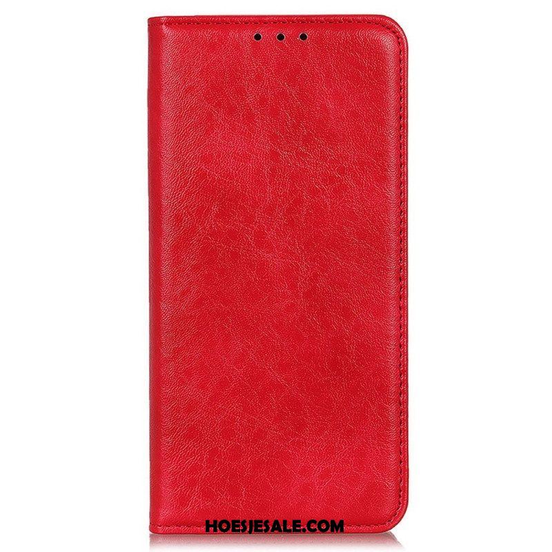 Bescherming Hoesje voor Samsung Galaxy M23 5G Folio-hoesje Getextureerde Lederen Stijl