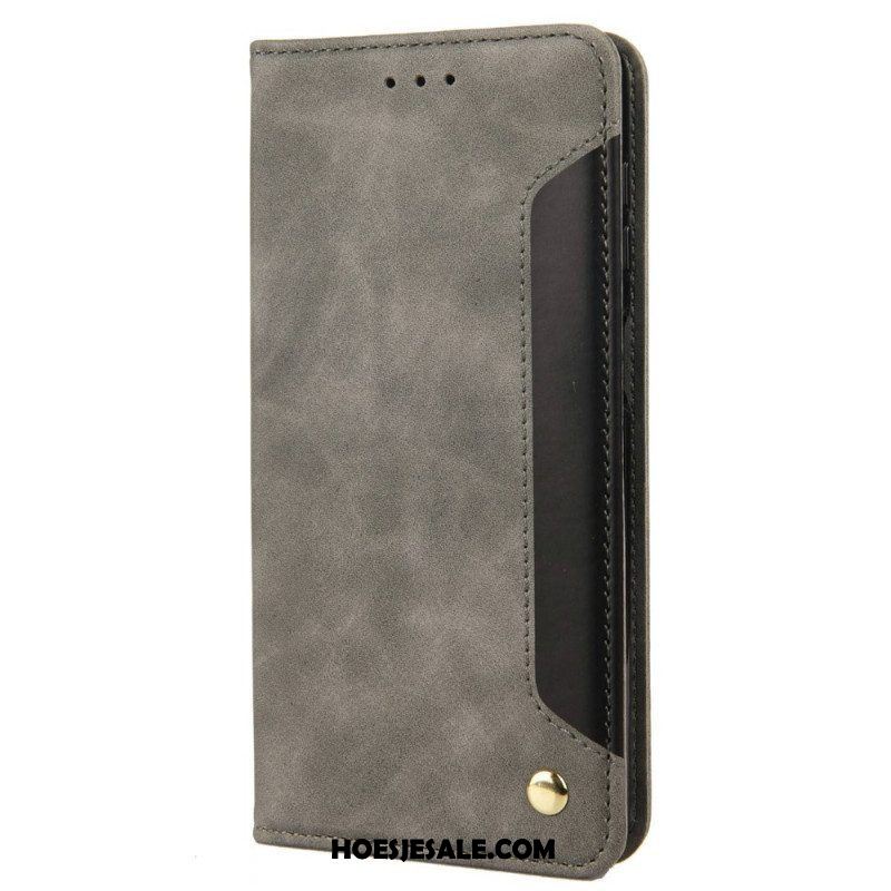 Bescherming Hoesje voor Samsung Galaxy M23 5G Folio-hoesje Tweekleurige Handtekening