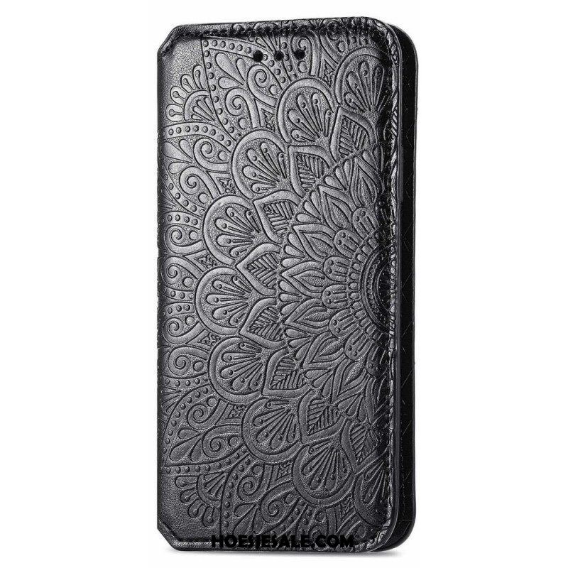 Bescherming Hoesje voor Samsung Galaxy M52 5G Folio-hoesje Kunstleer Antiek
