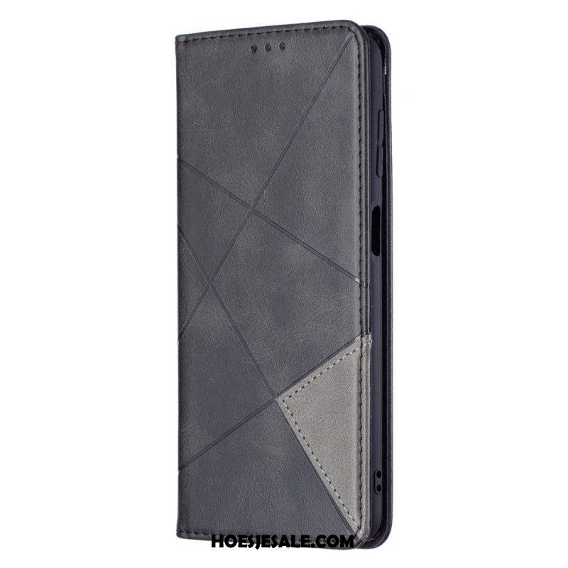 Bescherming Hoesje voor Samsung Galaxy M52 5G Folio-hoesje Patroon Van Imitatieleer