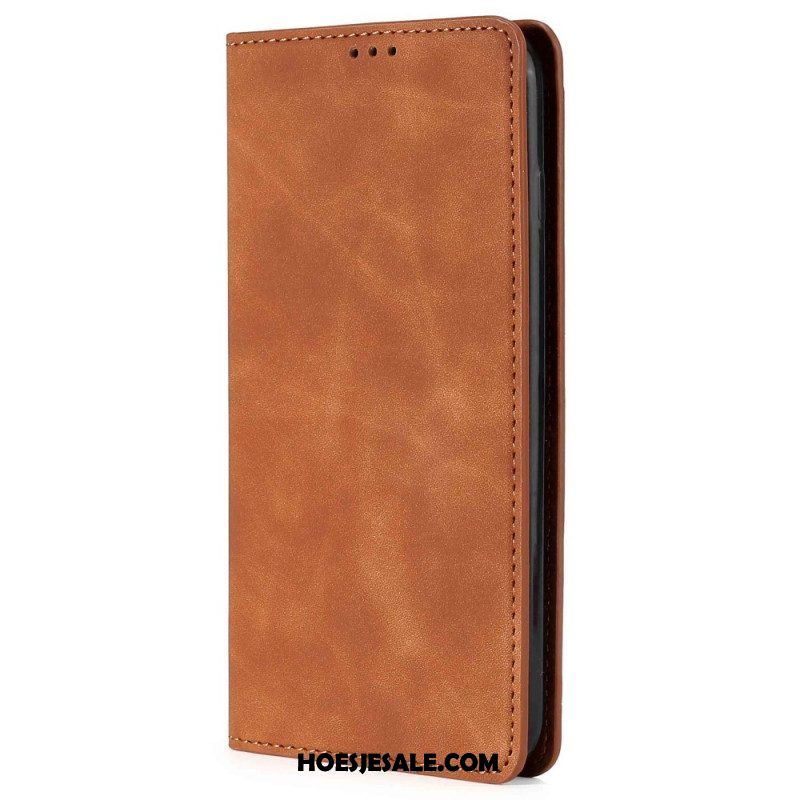 Bescherming Hoesje voor Samsung Galaxy M53 5G Folio-hoesje Elegantie