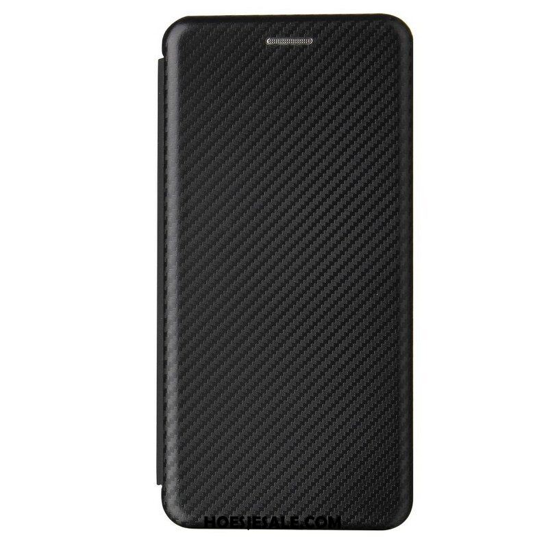 Bescherming Hoesje voor Samsung Galaxy S21 5G Folio-hoesje Koolstofvezel