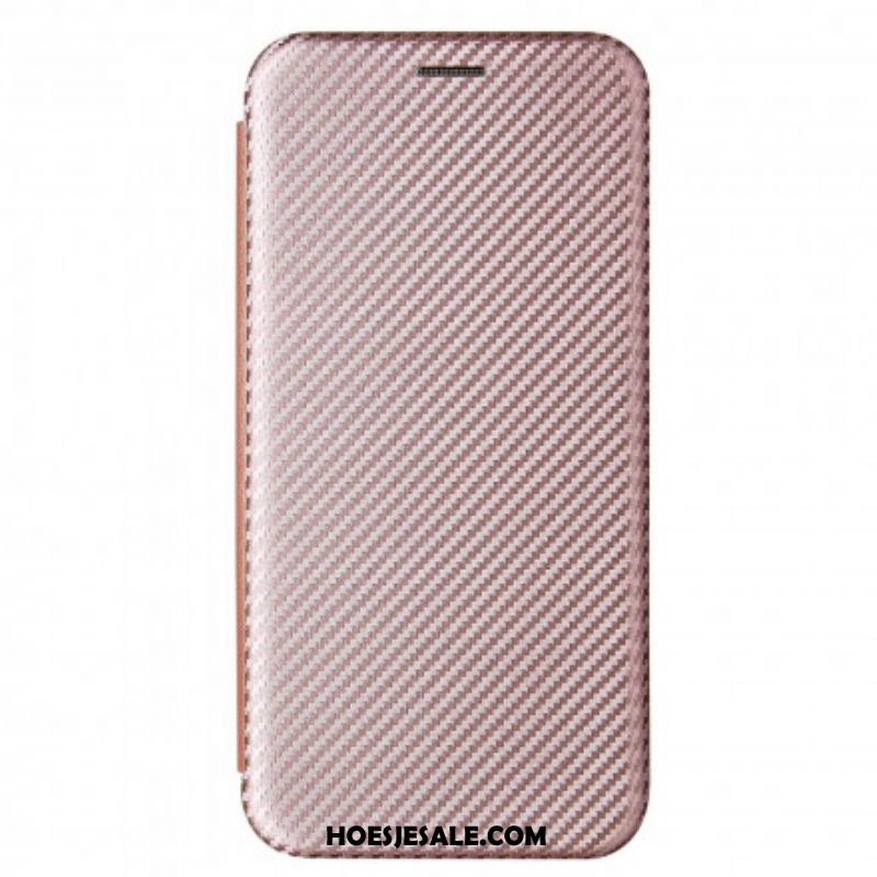 Bescherming Hoesje voor Samsung Galaxy S21 Plus 5G Folio-hoesje Koolstofvezel