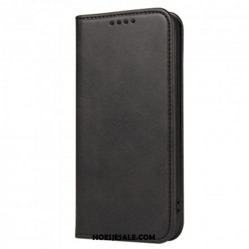 Bescherming Hoesje voor Samsung Galaxy S21 Ultra 5G Folio-hoesje Ledereffect Business Style Plus