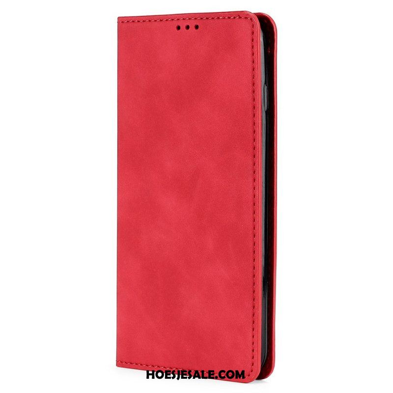 Bescherming Hoesje voor Samsung Galaxy S22 5G Folio-hoesje Aanraking Van De Huid