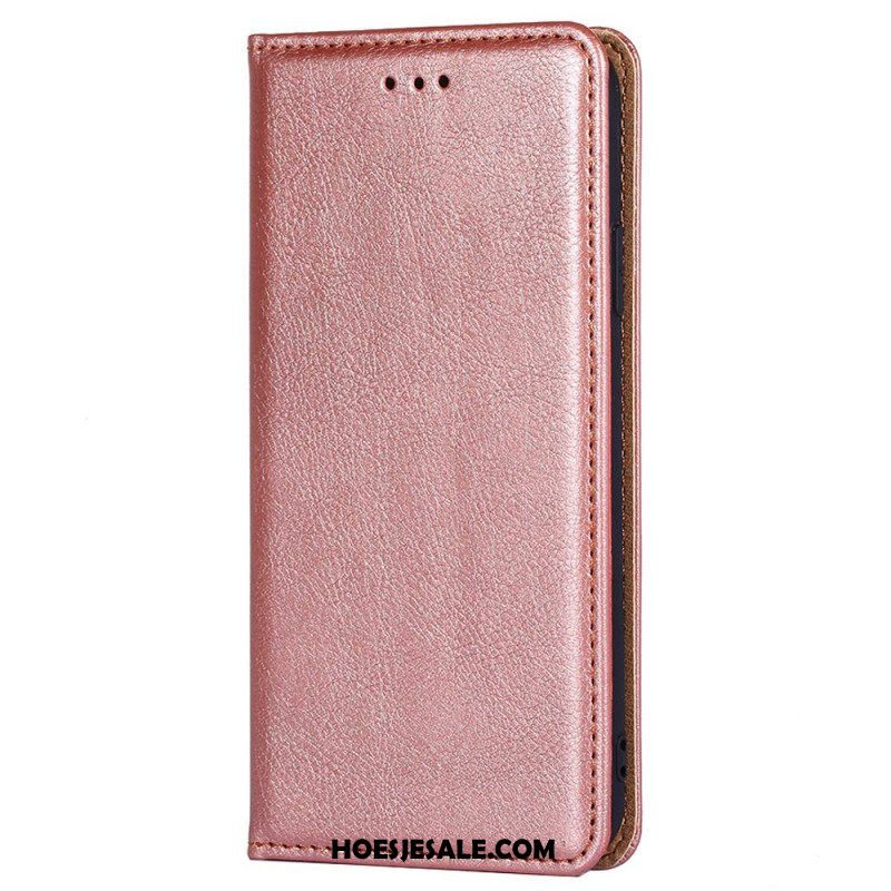 Bescherming Hoesje voor Samsung Galaxy S22 5G Folio-hoesje Effen Kleur