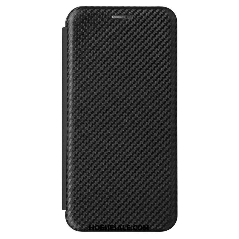 Bescherming Hoesje voor Samsung Galaxy S22 5G Folio-hoesje Koolstofvezel