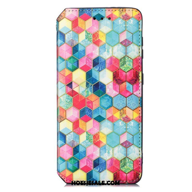 Bescherming Hoesje voor Samsung Galaxy S22 Plus 5G Folio-hoesje Caseneo Rfid-ontwerp