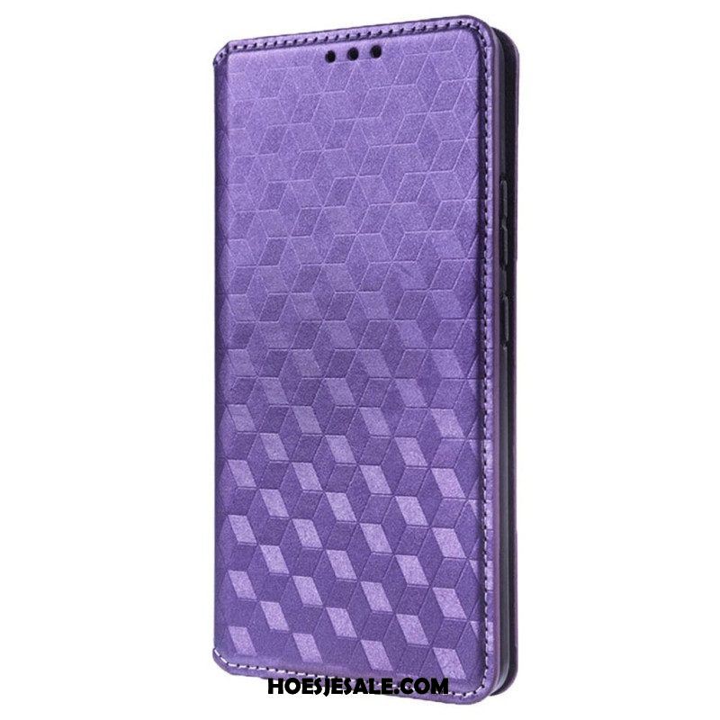 Bescherming Hoesje voor Samsung Galaxy S23 5G Folio-hoesje 3d Patroon