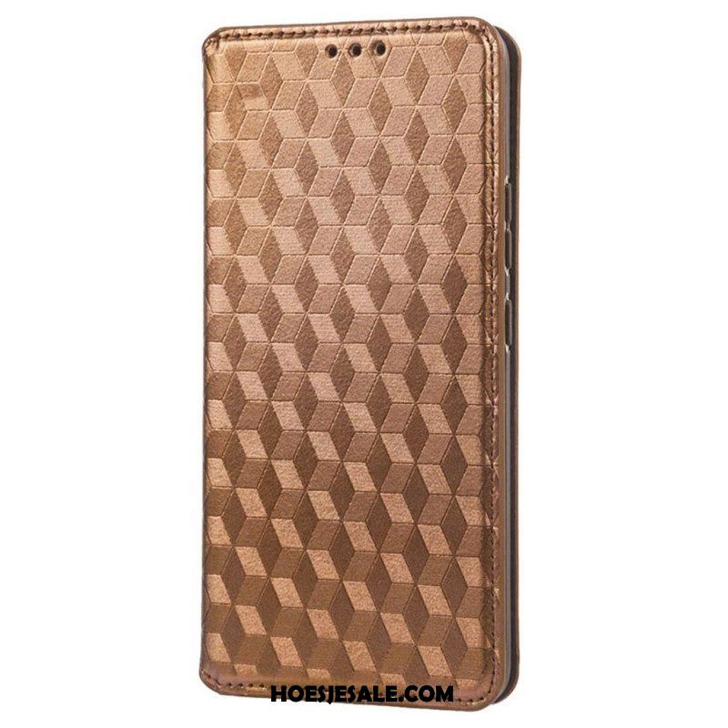 Bescherming Hoesje voor Samsung Galaxy S23 5G Folio-hoesje 3d Patroon