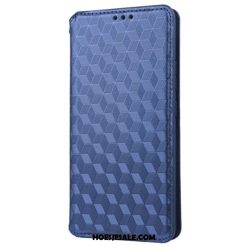 Bescherming Hoesje voor Samsung Galaxy S23 5G Folio-hoesje 3d Patroon