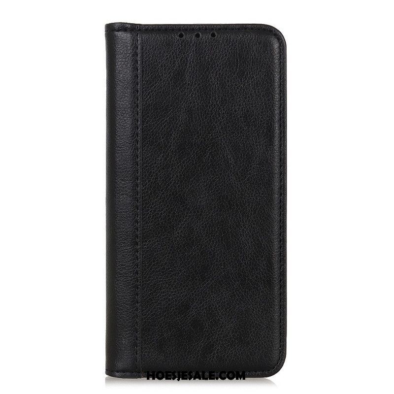 Bescherming Hoesje voor Samsung Galaxy S23 5G Folio-hoesje Gespleten Leer