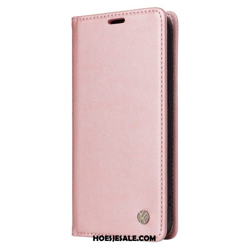 Bescherming Hoesje voor Samsung Galaxy S23 Plus 5G Folio-hoesje Yikatu