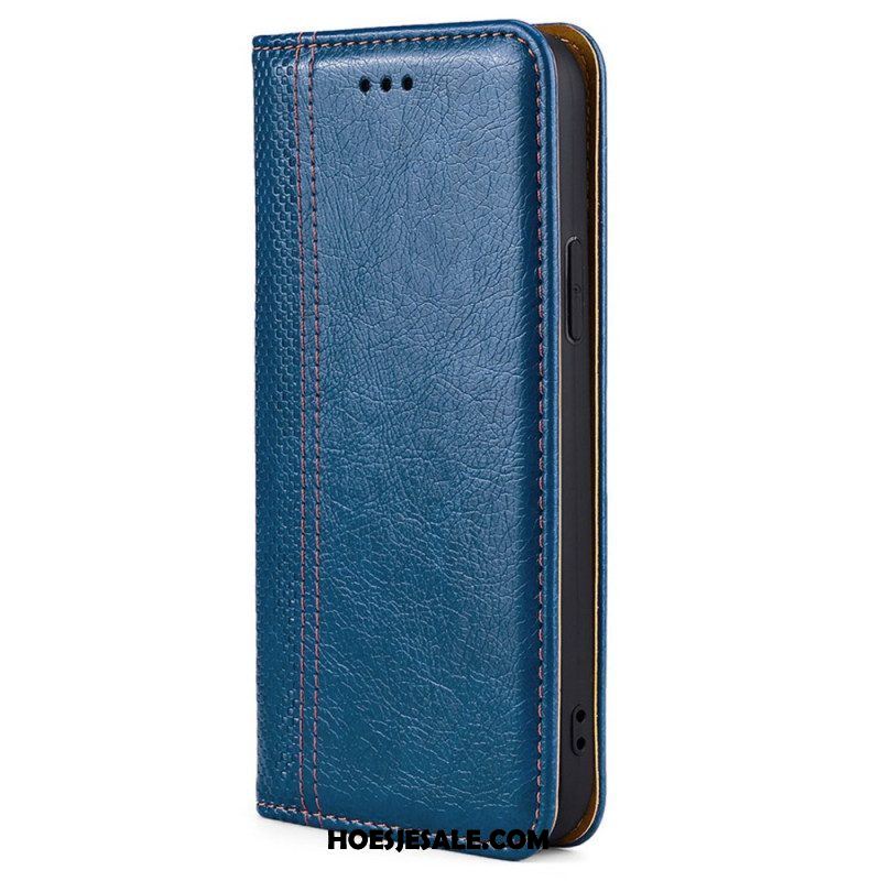 Bescherming Hoesje voor Samsung Galaxy S23 Ultra 5G Folio-hoesje Vintage-stijl