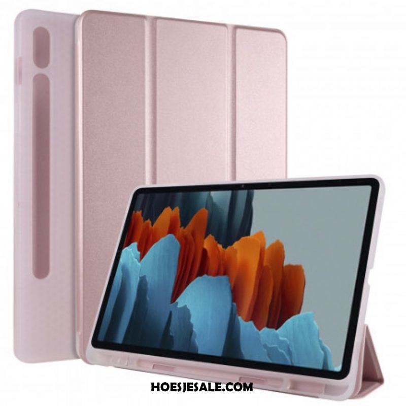 Bescherming Hoesje voor Samsung Galaxy Tab S8 / Tab S7 Siliconen