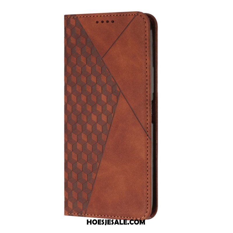 Bescherming Hoesje voor Sony Xperia 1 IV Folio-hoesje Stijl Leer 3d-patroon