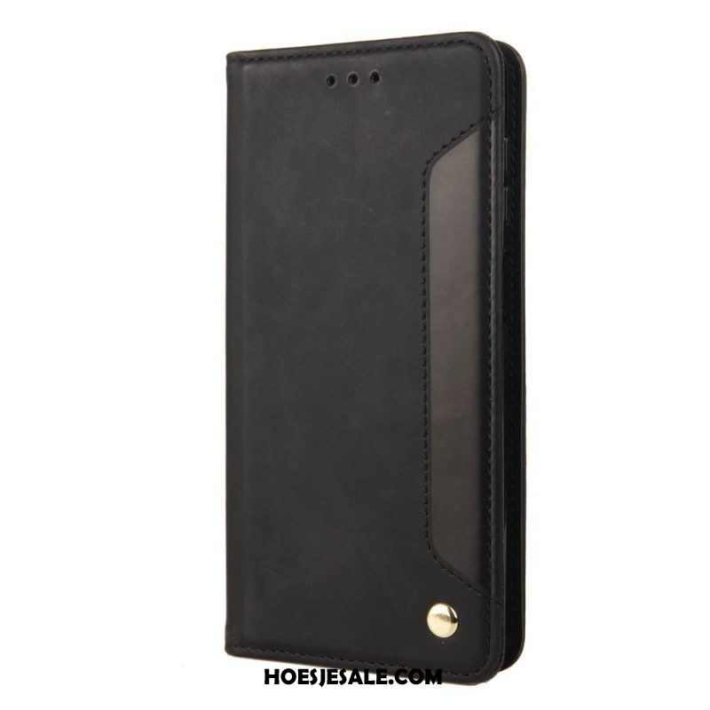 Bescherming Hoesje voor Sony Xperia 10 IV Folio-hoesje Twee Toon