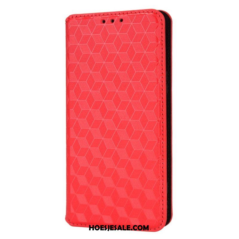 Bescherming Hoesje voor Sony Xperia 5 IV Folio-hoesje 3d Textuur