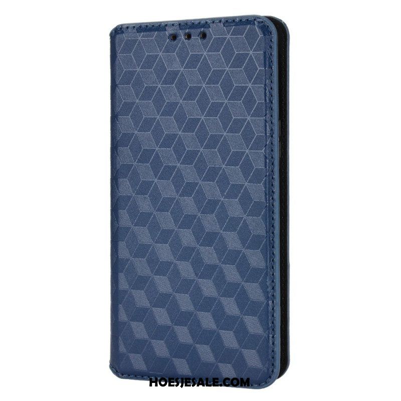 Bescherming Hoesje voor Sony Xperia 5 IV Folio-hoesje 3d Textuur