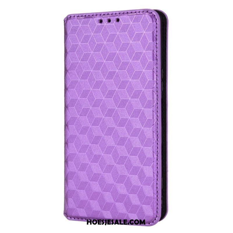 Bescherming Hoesje voor Sony Xperia 5 IV Folio-hoesje 3d Textuur