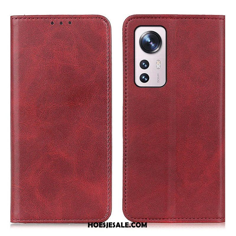 Bescherming Hoesje voor Xiaomi 12 / 12X Folio-hoesje Elegantie Splitleer