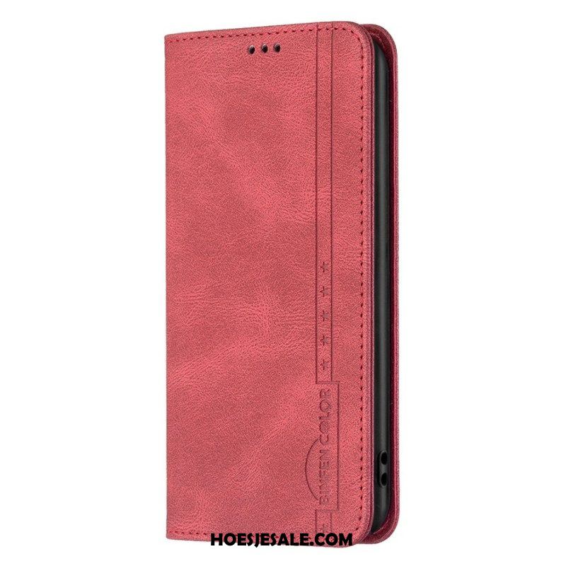 Bescherming Hoesje voor Xiaomi 12T / 12T Pro Folio-hoesje Binfen-kleur