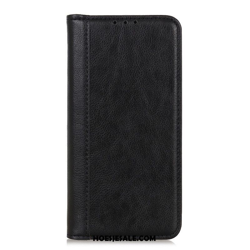 Bescherming Hoesje voor Xiaomi 12T / 12T Pro Folio-hoesje Gespleten Leer