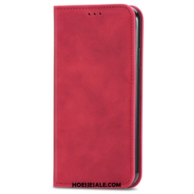 Bescherming Hoesje voor Xiaomi 12T / 12T Pro Folio-hoesje Vintage-serie