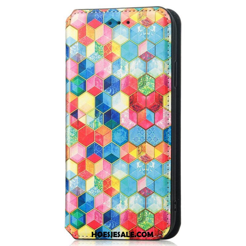 Bescherming Hoesje voor Xiaomi 13 Folio-hoesje Caseneo Rfid-ontwerp