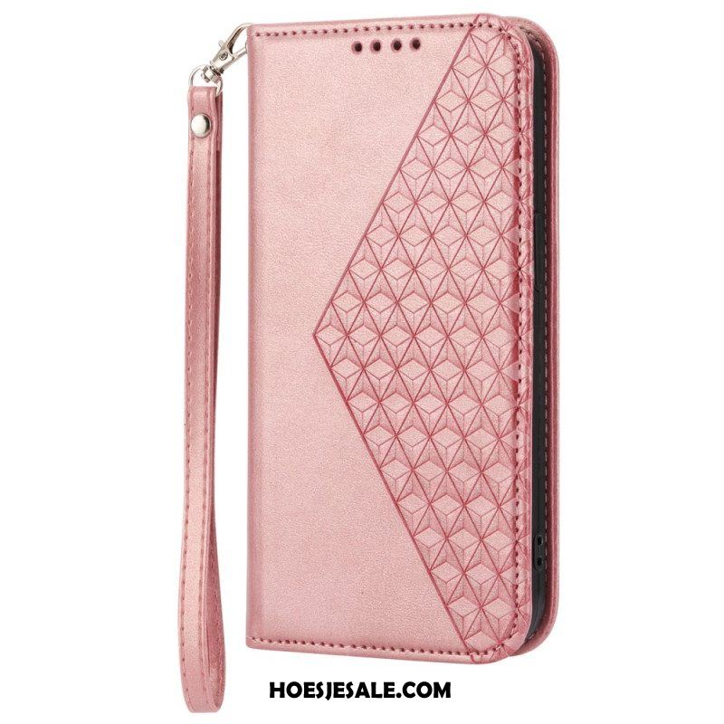 Bescherming Hoesje voor Xiaomi 13 Folio-hoesje Stijl Leer 3d-patroon