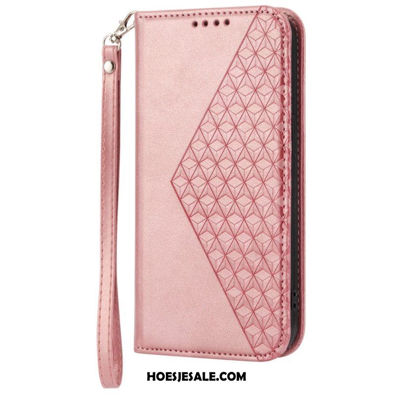 Bescherming Hoesje voor Xiaomi 13 Pro Folio-hoesje Stijl Leer 3d-patroon