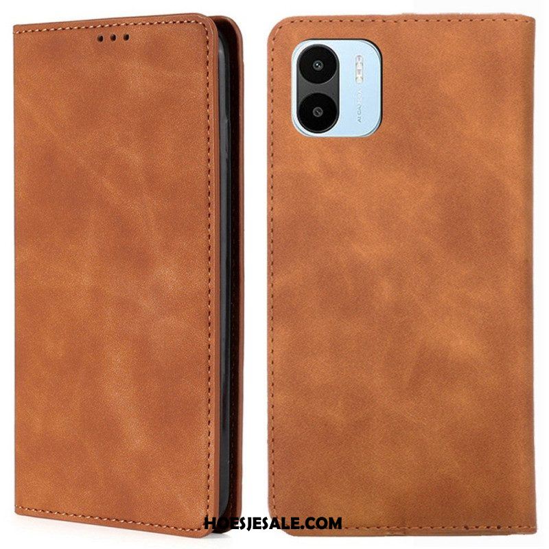 Bescherming Hoesje voor Xiaomi Redmi A1 Folio-hoesje Aanraking Van De Huid