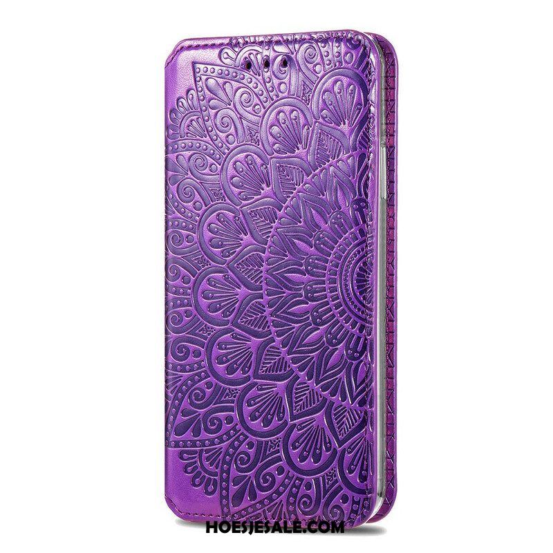 Bescherming Hoesje voor Xiaomi Redmi Note 10 / 10S Folio-hoesje Intense Mandala