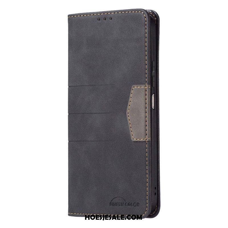 Bescherming Hoesje voor Xiaomi Redmi Note 10 Pro Folio-hoesje Binfen-kleur