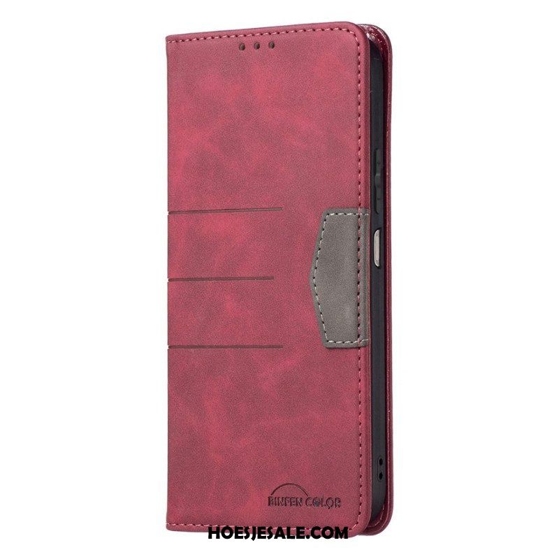 Bescherming Hoesje voor Xiaomi Redmi Note 10 Pro Folio-hoesje Binfen-kleur