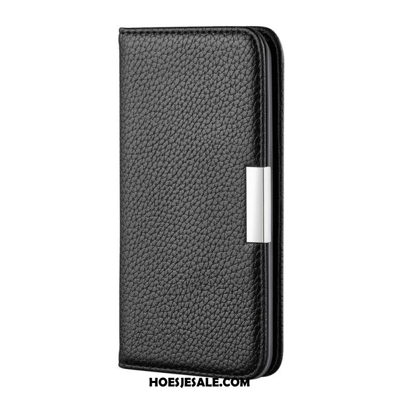 Bescherming Hoesje voor Xiaomi Redmi Note 10 Pro Folio-hoesje Imitatieleer Litchi Ultra Chic