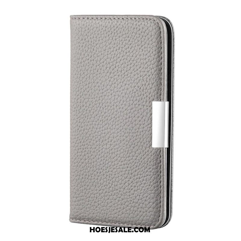 Bescherming Hoesje voor Xiaomi Redmi Note 10 Pro Folio-hoesje Imitatieleer Litchi Ultra Chic