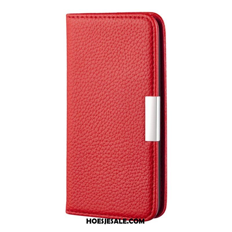 Bescherming Hoesje voor Xiaomi Redmi Note 10 Pro Folio-hoesje Imitatieleer Litchi Ultra Chic