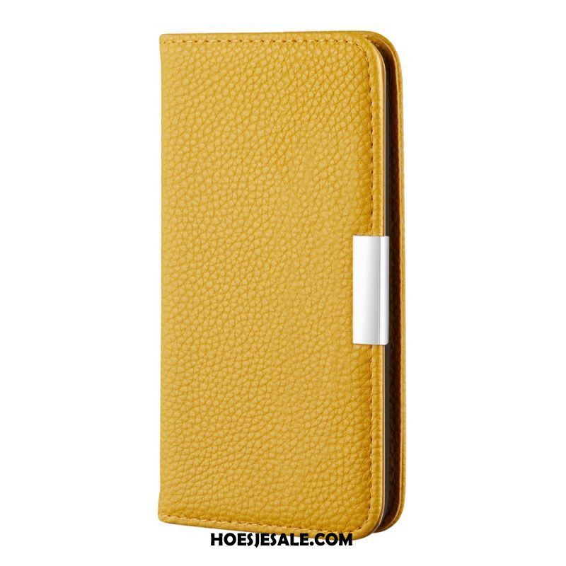 Bescherming Hoesje voor Xiaomi Redmi Note 10 Pro Folio-hoesje Imitatieleer Litchi Ultra Chic