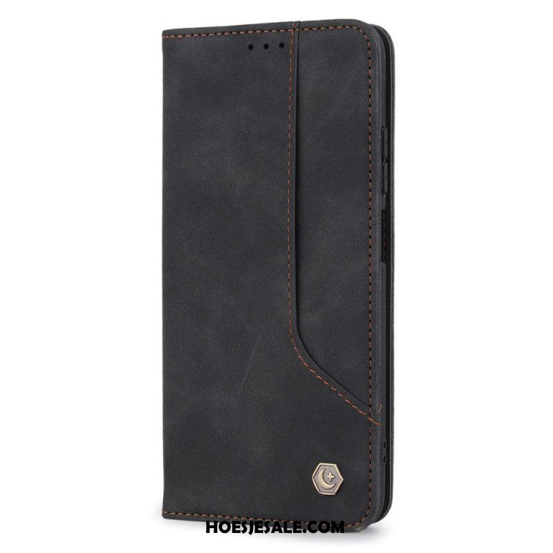 Bescherming Hoesje voor Xiaomi Redmi Note 10 Pro Folio-hoesje Pola Retro