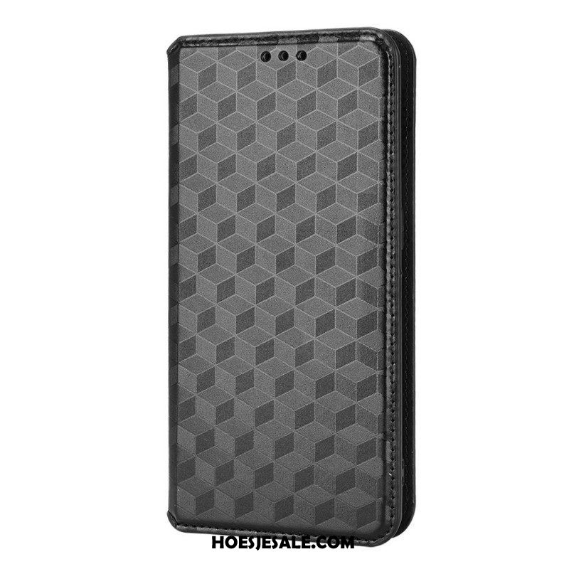 Bescherming Hoesje voor Xiaomi Redmi Note 11 / 11S Folio-hoesje 3d Diamant Leereffect