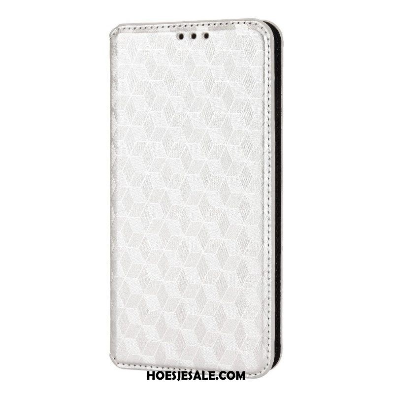 Bescherming Hoesje voor Xiaomi Redmi Note 11 / 11S Folio-hoesje 3d Diamant Leereffect