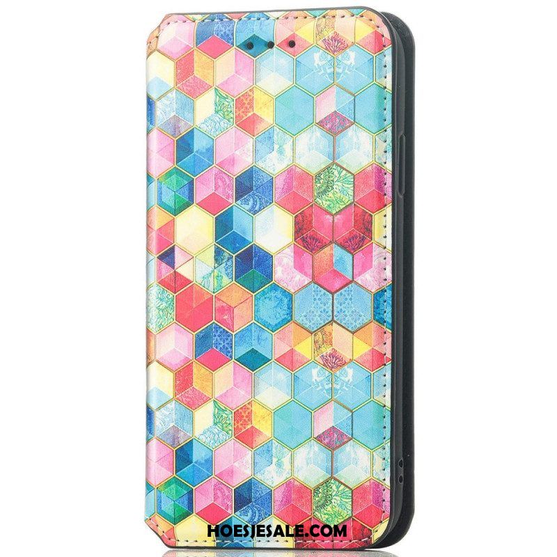 Bescherming Hoesje voor Xiaomi Redmi Note 11 / 11S Folio-hoesje Caseneo Rfid-ontwerp