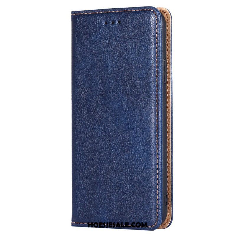 Bescherming Hoesje voor Xiaomi Redmi Note 11 / 11S Folio-hoesje Vintage Lederen Stijl