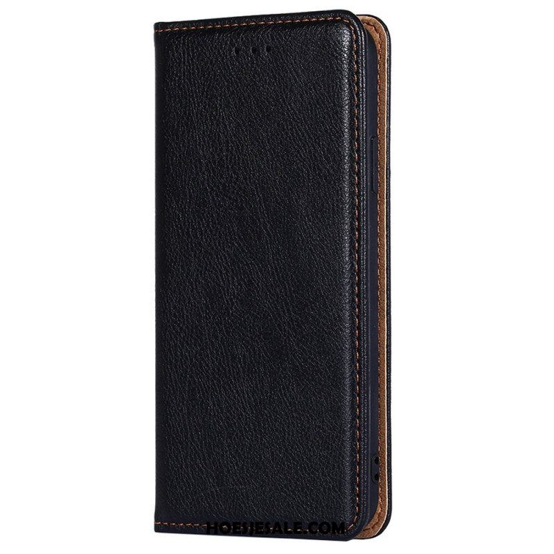 Bescherming Hoesje voor Xiaomi Redmi Note 11 Pro / 11 Pro 5G Folio-hoesje Kunstleer Stiksels