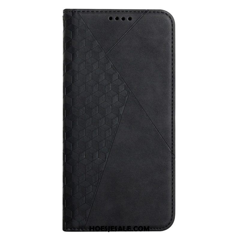 Bescherming Hoesje voor Xiaomi Redmi Note 11 Pro Plus 5G Folio-hoesje 3d-patroon Met Leereffect