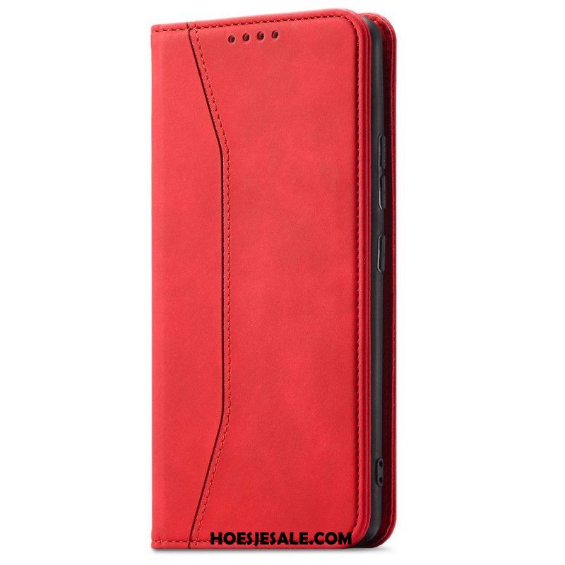 Bescherming Hoesje voor Xiaomi Redmi Note 11 Pro Plus 5G Folio-hoesje Naaien