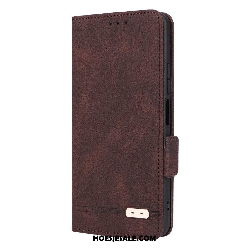 Bescherming Hoesje voor Xiaomi Redmi Note 12 4G Folio-hoesje Vintage Klassieker