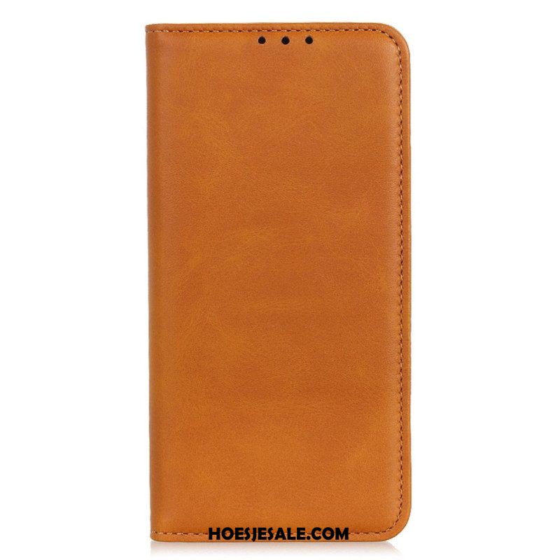 Bescherming Hoesje voor Xiaomi Redmi Note 12 5G Folio-hoesje Klassiek Splitleer