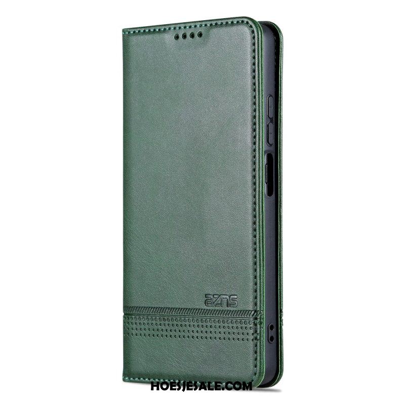 Bescherming Hoesje voor Xiaomi Redmi Note 12 Pro Plus Folio-hoesje Azns